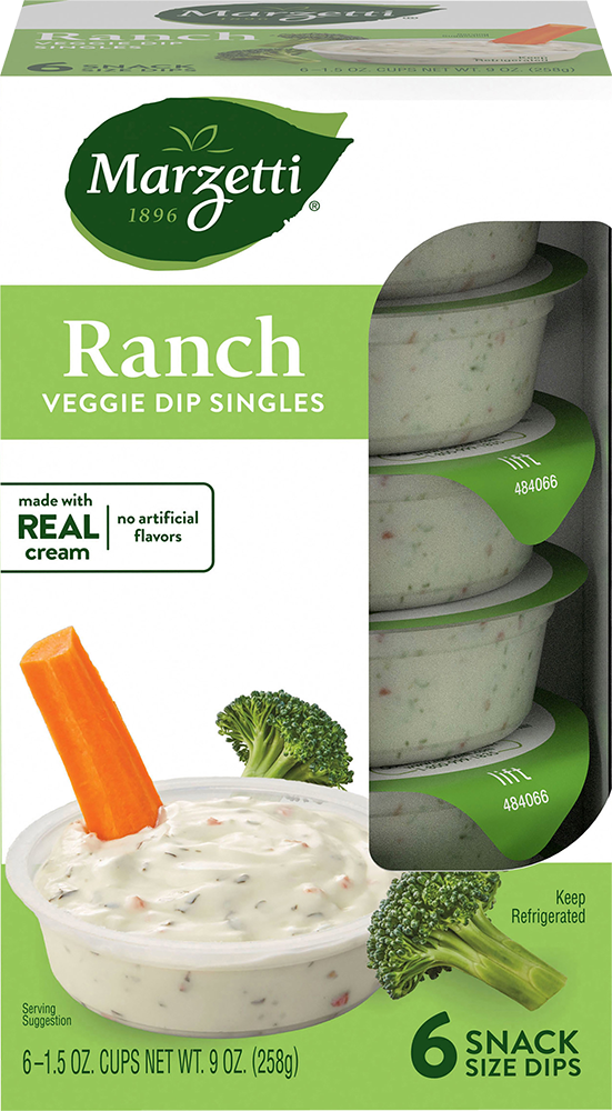 Ranch Veggie Dip Singles