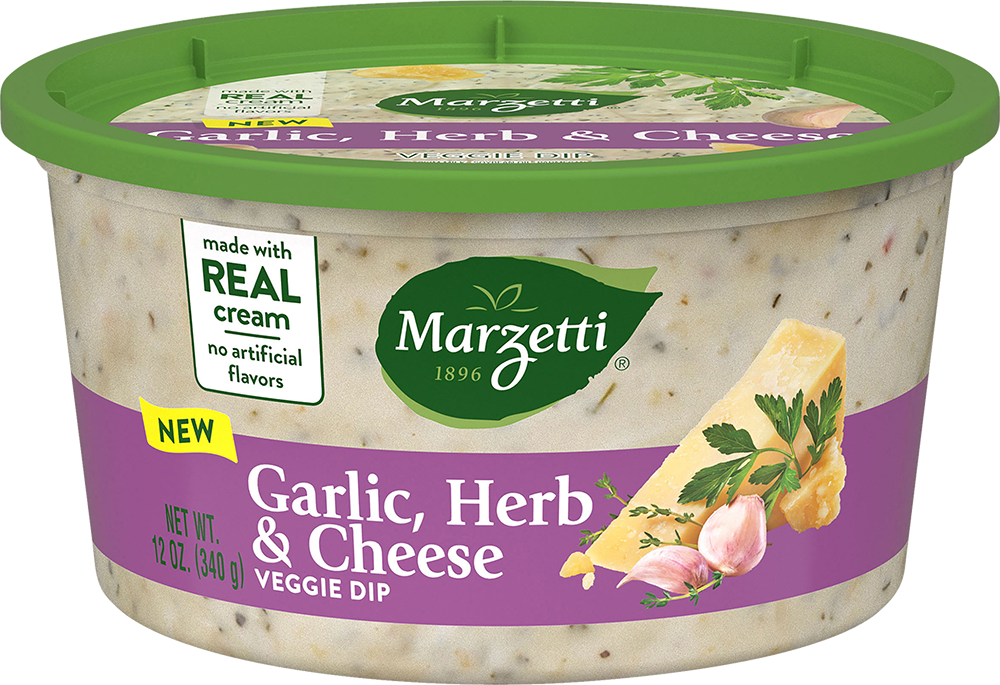 Garlic Herb Cheese Veggie Dip