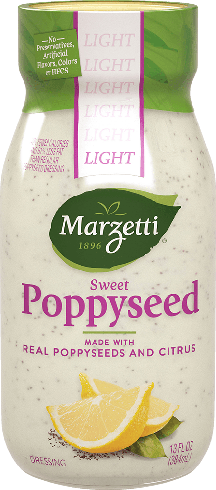Light Sweet Poppyseed Dressing 13 fl. oz. Jar min
