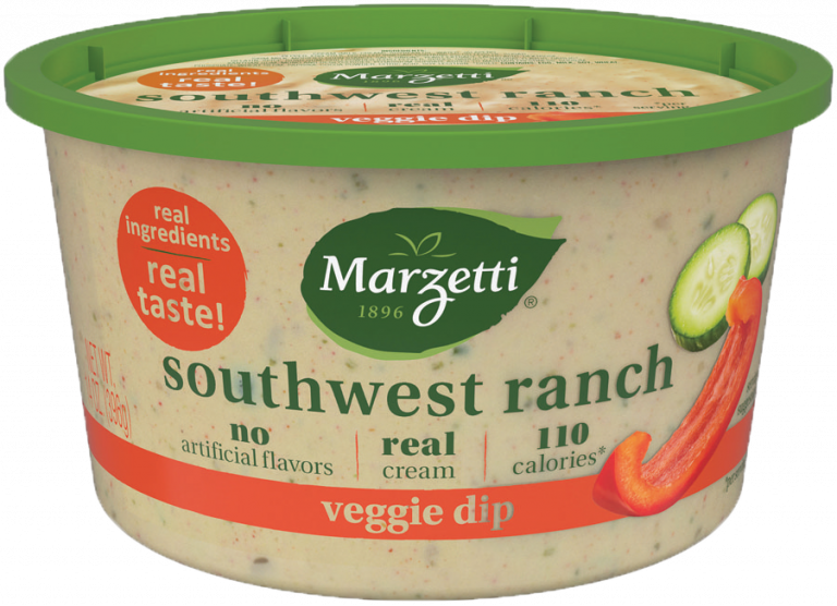 Southwest Ranch Veggie Dip Nutrition & Calories Marzetti