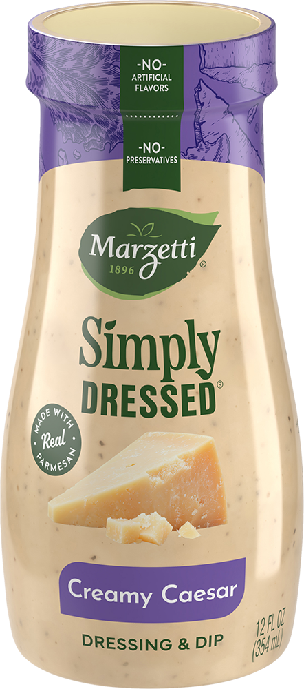 Simply Dressed Creamy Caesar Dressing & Dip