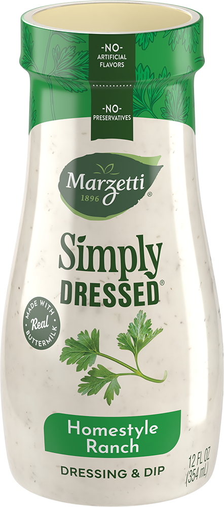 Simply Dressed Homestyle Ranch Dressing & Dip